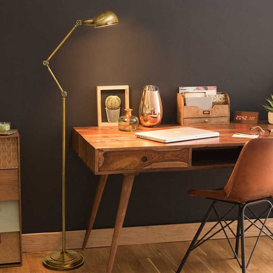 Hdc Industrial Style Study Reading Lights Living Room Bedroom Vertical Floor Lamp