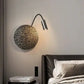Hdc Black Pearl LED Wall Spot Light Adjustable Wall Lamp for Bedroom