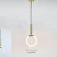 Hdc Led 1 Light Modern Led Golden 200mm Ring Pendant Light - Tricolor