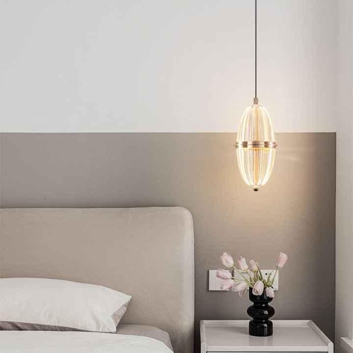 HDC Led Light Modern Led Pendant Hanging Light For Bedside Dining Living Room- tricolor