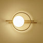 Ojaro Nordic Golden LED Wall Lamp Indoor LED Wall Lighting Fixtures