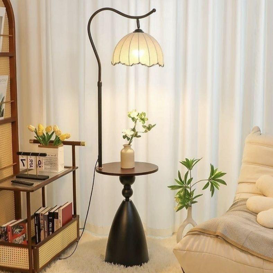 Hdc Floor lamp Creative Retro Homestay Floor Lamp Living Room Bedroom Restaurant Tea Room Study Bedside Floor Lamp Floor Lamp