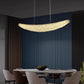 HDC 1100mm Luxury Curved Crystal Pendant Light for Living Room, Dining & Hotel Interiors