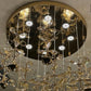 HDC 25 Lights Flower Shape Crystal Dinning Chandelier