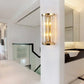 Hdc Modern American Rectangular Luxury Crystal Wall Lamp