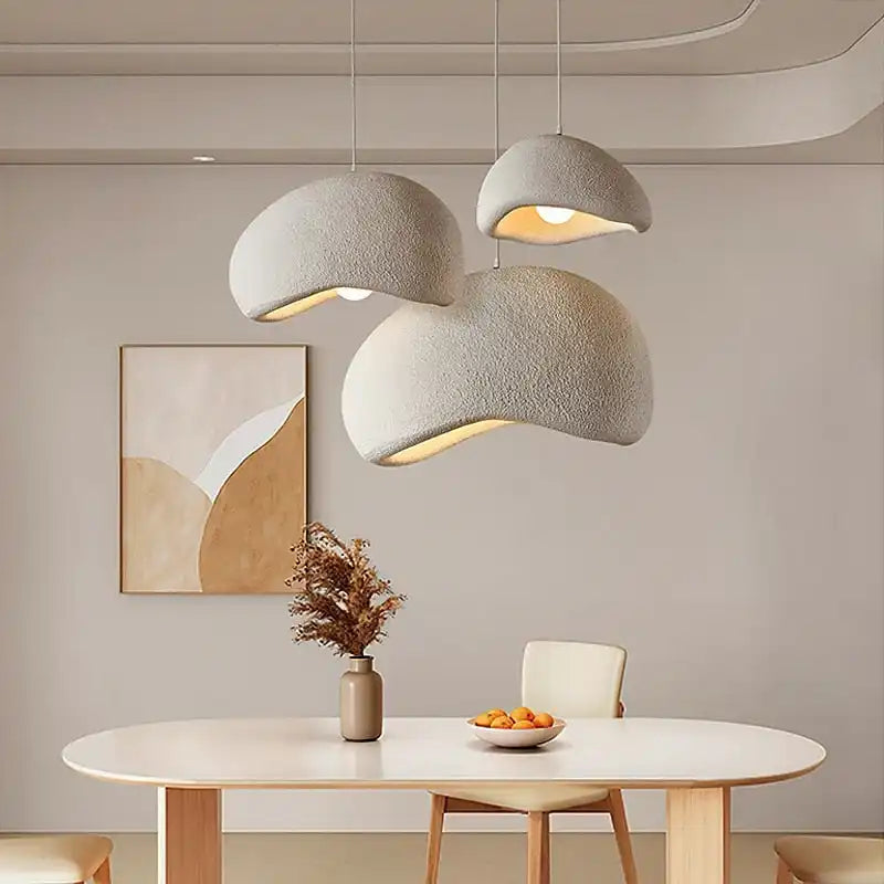 Hdc 600mm Modern Nordic Style Handmade Polystyrene Single Head Chandelier Pendant Lamp