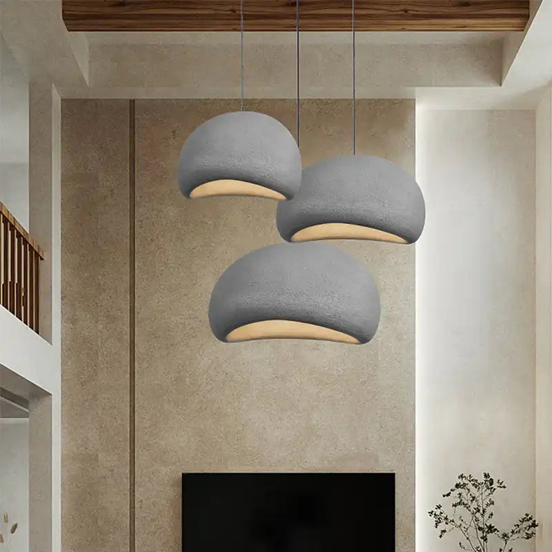 Hdc 600mm Modern Nordic Style Handmade Polystyrene Single Head Chandelier Pendant Lamp