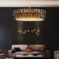 Hdc 600mm Modern Simple Round Villa Decorative Crystal Chandelier