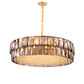 Hdc 600mm Modern Simple Round Villa Decorative Crystal Chandelier