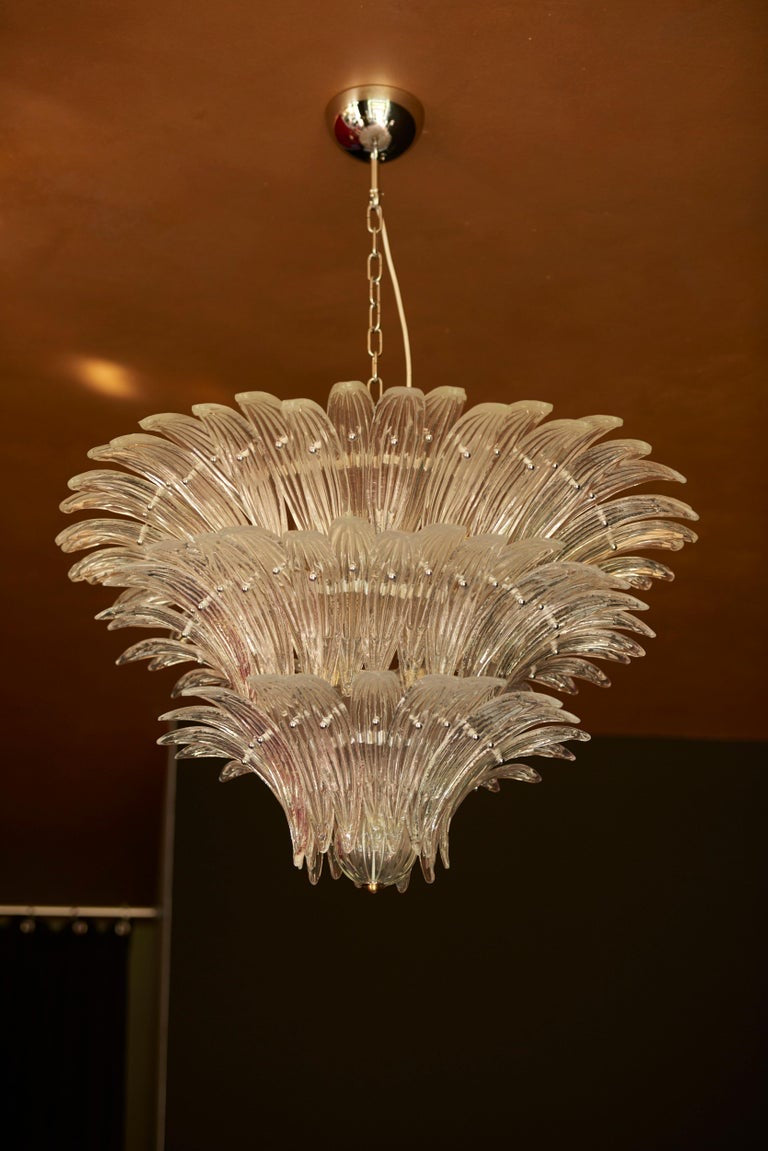 Hdc 850mm Flower Blossom Art Glass Chandelier