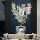 wall chandelier, wall lamps, Ceiling lights, chandelier, modern chandelier, pendant lights, Buy chandelier online, lights, lighting, buy lights online, lamps and lights, hdc lights, home decor, wall hangings, wall lamps for bedroom, wall fancy lights,  jhumar for home, lamps for living room