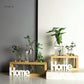 HDC Indoor Propagation Station Wooden Stand With 3 Jars Home Glass Tube Vases
