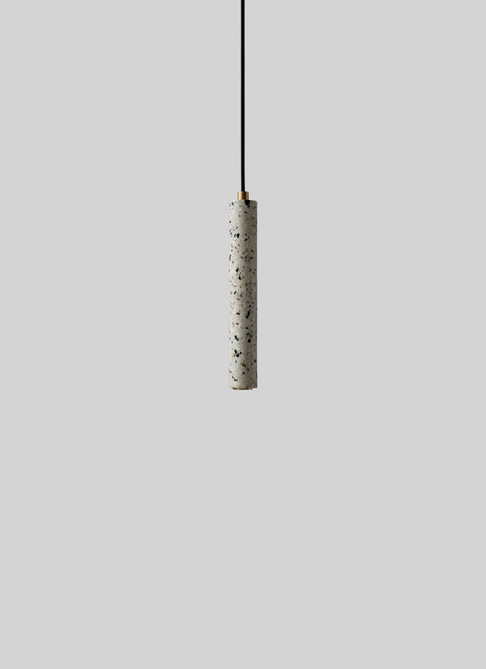 HDC Modern Nordic Modern Minimalist Natural Stone Droplight Pendant Lamp For Living Room Luxury Restaurant (White)