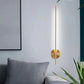 HDC 600mm Modern Golden Linear Tube LED Wall Lamp- Tricolor
