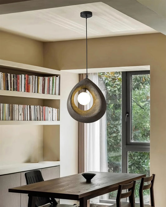Hdc Earthly Wabi Sabi Chandelier For Living Room Indoor Outdoor Light - Warm White