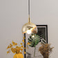 Hdc Nordic Modern Minimalist Creative Metal Glass Iron Spherical Lampshade Ceiling Pendant Light