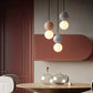 Hdc Modern Cement Nordic Drop Ceiling Lamps with Adjustable Height Elysium Pendant Light