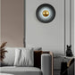 Hdc Contemporary Black Creative Macaron Flying Saucer Hardware LED Wall Sconce Lamp For Bedroom- Tricolor