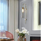 Hdc Long Glass Wall Light Modern Copper Metal Bedroom Living Room Wall Light