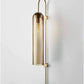 Hdc Long Glass Wall Light Modern Copper Metal Bedroom Living Room Wall Light