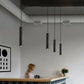 Hdc Retro Multicolor Cement Long Strip LED Pendant Light
