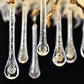 Hdc 600mm Luxury Creative Feather Crystal Design Led Lamp Chandelier For Living Room