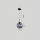 Hdc Amber/Smoke Hand Blown Glass Lighting Modern Ceiling Hanging Light Fixture
