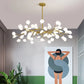 HDC 45 Lights Modern Firefly Sputnik Chandelier for Living room, Branch Led Pendant Lighting