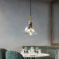 Hdc 5-Light Round Lighting with Glass Shade, Adjustable Cord Pendant Hanging