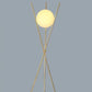 Hdc 1 Frosted Glass Gold Tripod Floor Lamp Living Room Light For Home Lighting Standing Lamp - Gold - HDC Lights