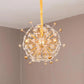 Hdc 440/600mm Dandelion Crystal Design Glass Modern Led Round Chandelier