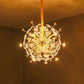 Hdc 440/600mm Dandelion Crystal Design Glass Modern Led Round Chandelier