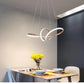 HDC Modern Minimalist Creative Golden LED Chandelier