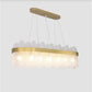 HDC Modern 800mm Contemporary Luxury Oval Glass Chandelier