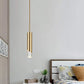 HDC Modern Acrylic Lampshade Metal Spot Light Long Tube Ceiling Pendant Light