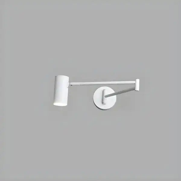 Hdc LED Indoor Spotlight White Swing Arm Wall Lamp