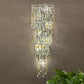Hdc Silver Gold Finish Modern American Luxury Crystal Wall Lamp - HDC Lights