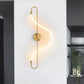 HDC 600mm Led Gold Long Acrylic Tube Wall Light