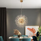 Hdc 600mm Lights Gold Sputnik Ceiling Modern Crystal Dandelion Chandelier Brass Firework Lamp