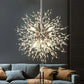 Hdc 600mm Lights Gold Sputnik Ceiling Modern Crystal Dandelion Chandelier Brass Firework Lamp