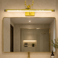HDC Luxury Gold Deer LED Mirror Wall Light for Washroom, Vanity Area
