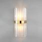 HDC 24w Model 5 Led Crystal Modern Gold Metal Wall Light For Drawing Room - Warm White