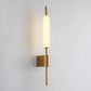 HDC Luxury Modern Gold Finish LED Wall Light with Frosted Glass for Bedroom, Living Room & Hotel Décor