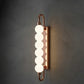 HDC Modern Gold Bubble Glass LED Wall Light for Bedroom, Living Room