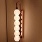 HDC Modern Gold Bubble Glass LED Wall Light for Bedroom, Living Room