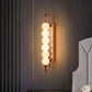 HDC Modern Gold Bubble Glass LED Wall Light for Bedroom, Living Room