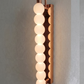 HDC Modern Gold Bubble Glass LED Wall Light for Bedroom, Living Room