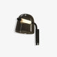 Hdc Led Black Smokey Glass Wall Light Metal - Gold Warm White