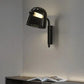 Hdc Led Black Smokey Glass Wall Light Metal - Gold Warm White