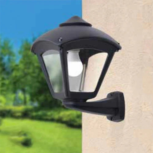 HDC Premium Classic Black Outdoor Wall Lantern for Balconies